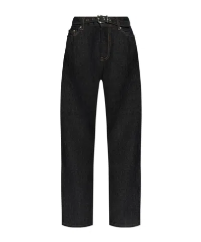 Ganni Izey Jeans In Black