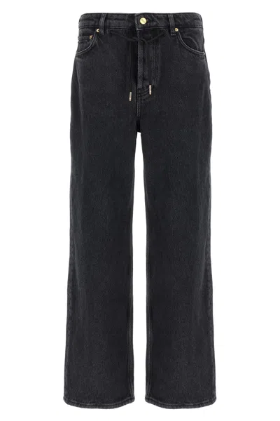Ganni 'izey' Jeans In Schwarz