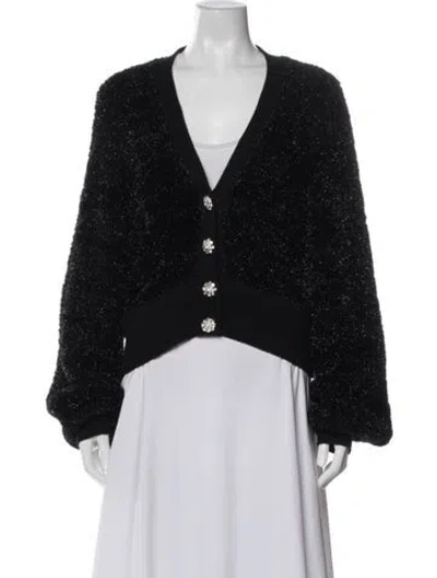 Pre-owned Ganni Jacket In Black