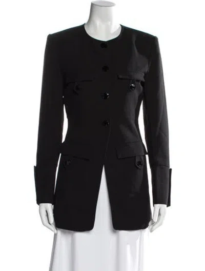 Pre-owned Ganni Jacket In Black