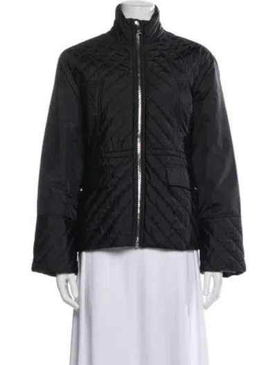 Pre-owned Ganni Jacket In Black