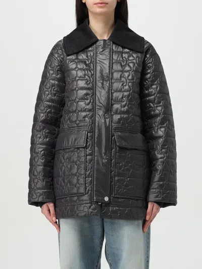 GANNI JACKET GANNI WOMAN COLOR CHARCOAL,G71093033