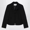 Ganni Crepe Jacket With Back Seam Detailing