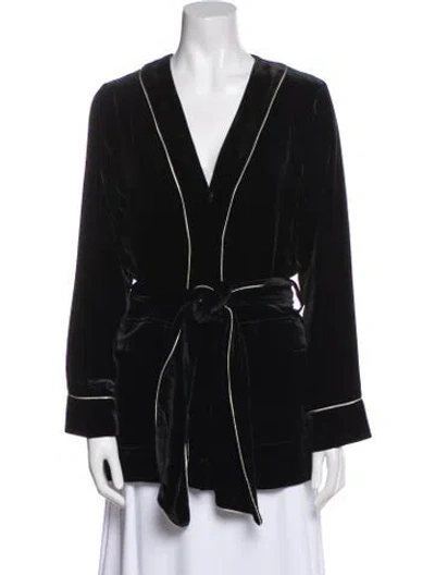 Pre-owned Ganni Jacket W/ Tags In Black