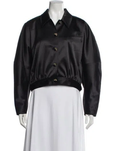 Pre-owned Ganni Jacket W/ Tags In Black
