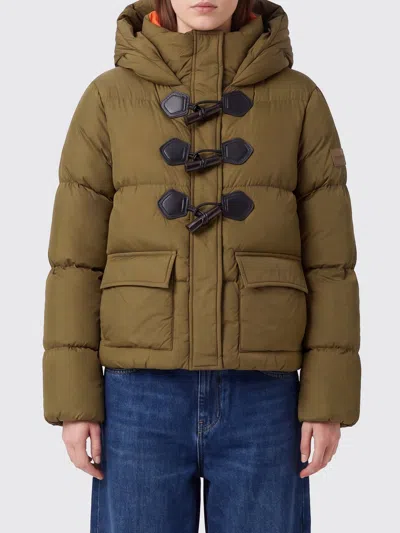Ganni Jacket Woman Color Green