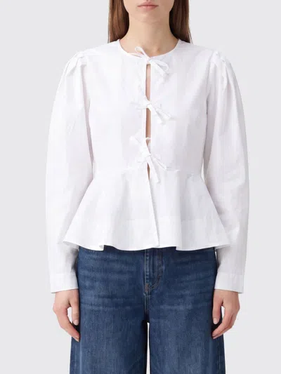 Ganni Jacket Woman In White