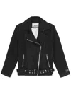 Ganni Jackets Black In Black