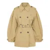 Ganni Beige Trench Coat