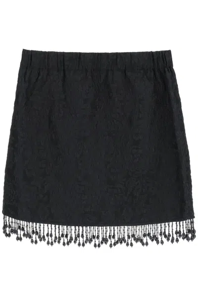 Ganni Skirt In Black