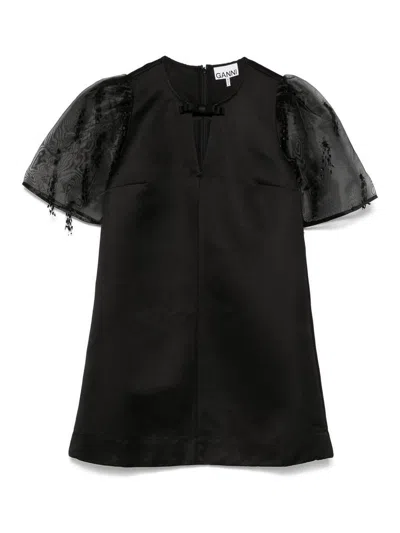 Ganni Vaqueros Rectos - Negro In Black