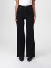 Ganni Black Andi Jeans In Schwarz
