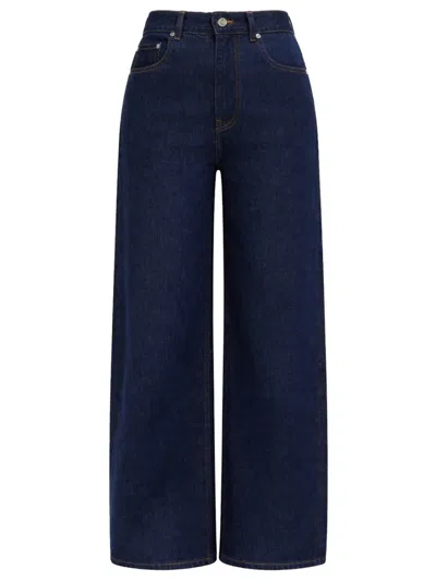 Ganni Jeans "izey" In Blue