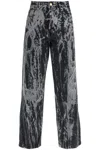 Ganni Tie-dye Jeans