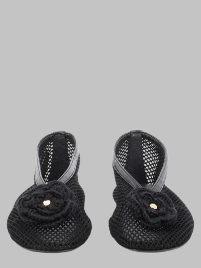 Ganni Jenny Ballerina Flat In Black