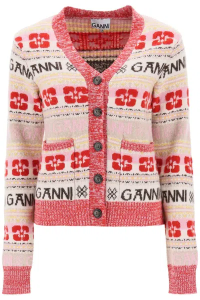 Ganni Jerseys & Knitwear In Multicolour