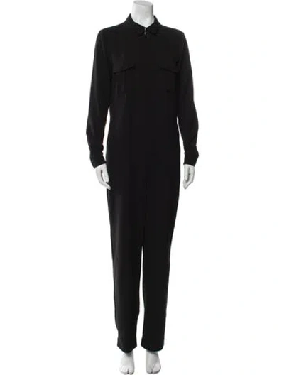 Pre-owned Ganni Jumpsuit In Blue