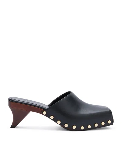 Ganni Women June Mule Sabot In Black