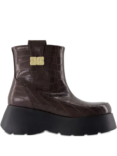 GANNI KAT ANKLE BOOTS