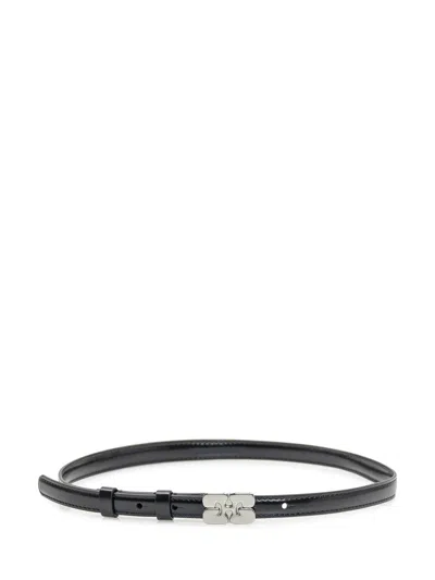 Ganni Kat Belt Small In Black