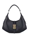 Ganni Kat Small Gold Shoulder Bag