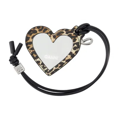 Ganni Keychain In Multicolor