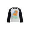 Ganni Women Kitty Baby Organic Cotton T-shirt In Black