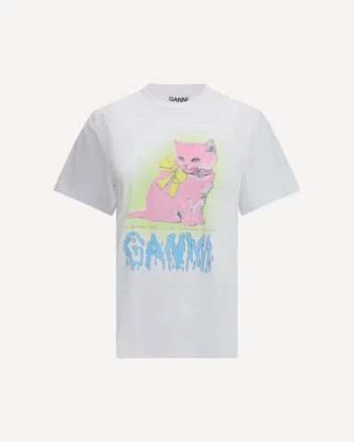 GANNI KITTY T-SHIRT