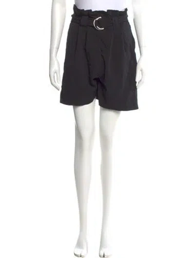 Pre-owned Ganni Knee-length Shorts In Black