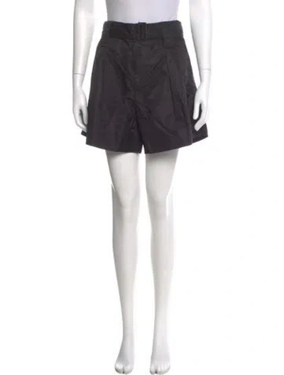 Pre-owned Ganni Knee-length Shorts In Black