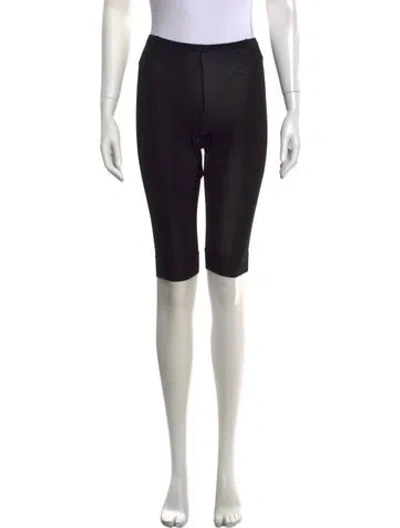 Pre-owned Ganni Knee-length Shorts In Black