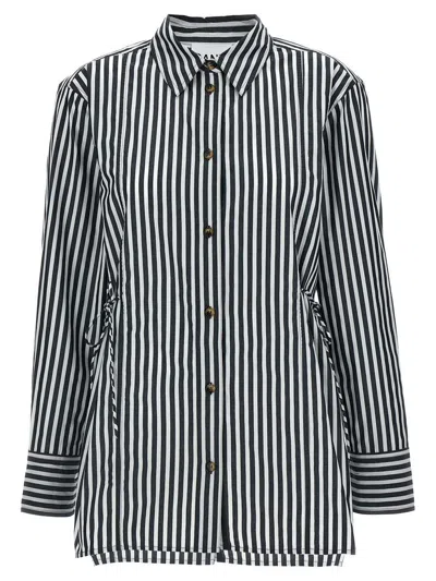 Ganni Lace-up Shirt