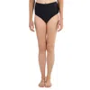 Ganni Ladies Black High-rise Bikini Bottom In Black