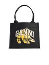Ganni Organic Cotton Large Tote Bag