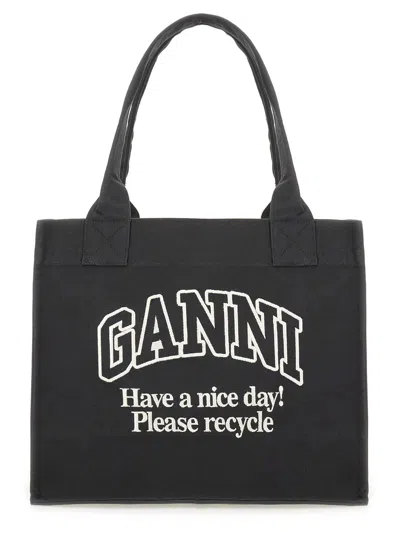 GANNI LARGE TOTE BAG