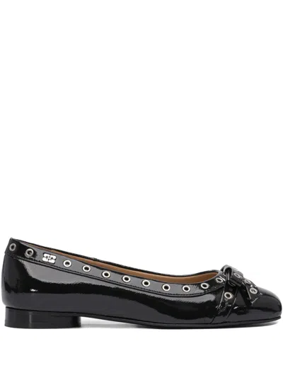 Ganni Synthetic Naplak Ball In Black