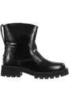 Ganni Studs Low Boot In Black