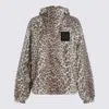 Ganni Leopard Raincoat Jacket In Animal Print