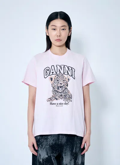 Ganni Barba Napoli Classic 1000 Stipes Shirt In White