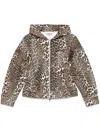 Ganni Leopard-print Hoodie