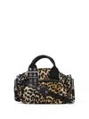 Ganni Shopper Mit Leoparden-print