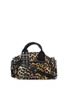 Ganni Leopard-print Tote Bag