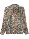 Ganni Shirt With Animalier Print