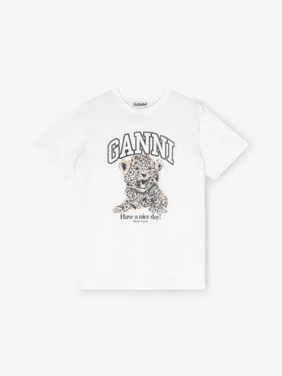 Ganni Leopard T-shirt
