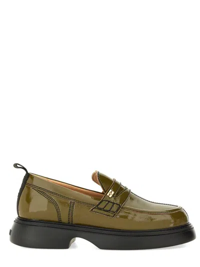 GANNI GANNI LOAFER WITH LOGO