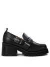 Ganni Loafers With Platform And Buckle Loafers & Slippers Black