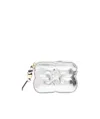 Ganni Butterfly Compact Wallet In White