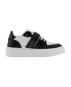 Ganni Logo-embossed Low-top Sneakers In White