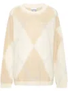 Ganni Women Wool Sweater In 褐色
