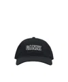 Ganni Womens Black Brand-embroidered Cotton-canvas Cap In Black